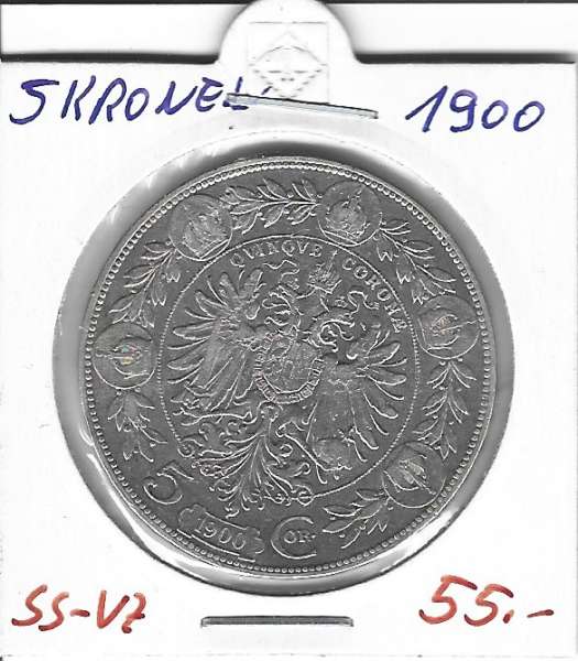 5 Kronen 1900 Franz Joseph I