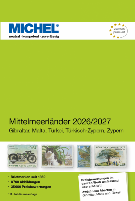 (E 09) MICHEL Europa Mittelmeerländer 2026/27