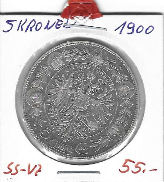 5 Kronen 1900 Franz Joseph I