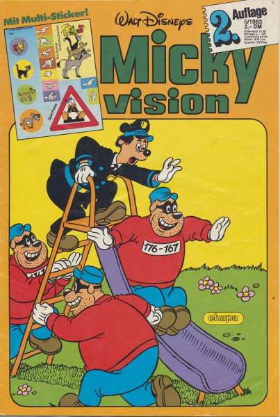 Mickyvision 2.Auflage Heft Nr. 5/1983