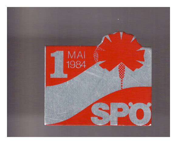 SPÖ 1 Mai Abzeichen 1984