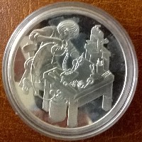 ANK Nr. 54 Goldschmied 1998 PP 500 Schilling Silber ANK Nr. 54 Goldschmied 1998 PP 500 Schilling Silber