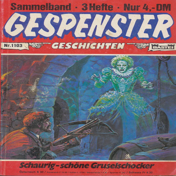 Gespenster Geschichten Nr.599,605,611 Sammelband Nr.1103