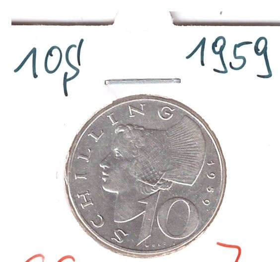 10 Schilling 1959