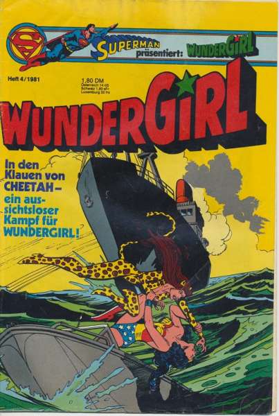 Superman präsentiert Wundergirl Heft 4/1981