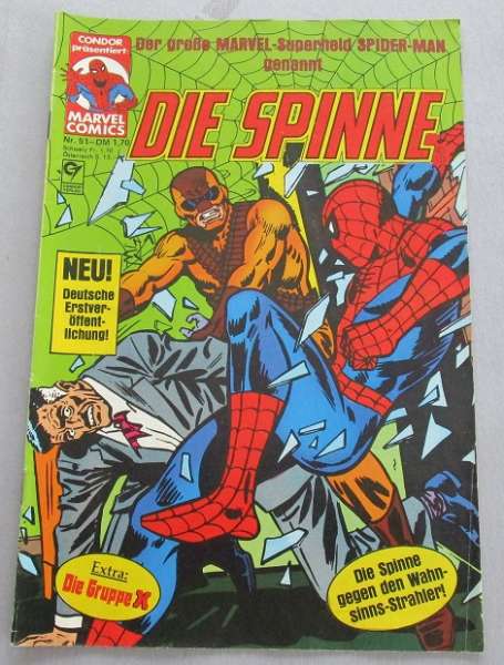 Die Spinne Spider Man Condor Marvel Comics Nr.51