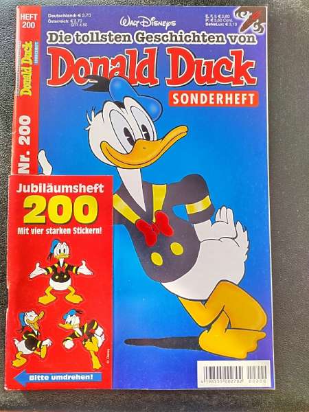 Die tollsten Geschichten von Donald Duck Sonderheft Nr.200