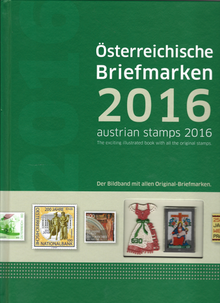 2016 Marken Jahrbuch der Post 2016 Österreich