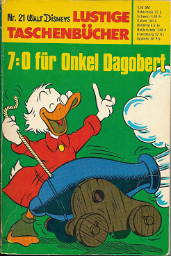 LTB Band 21 LTB 7:0 für Onkel Dagobert 1972