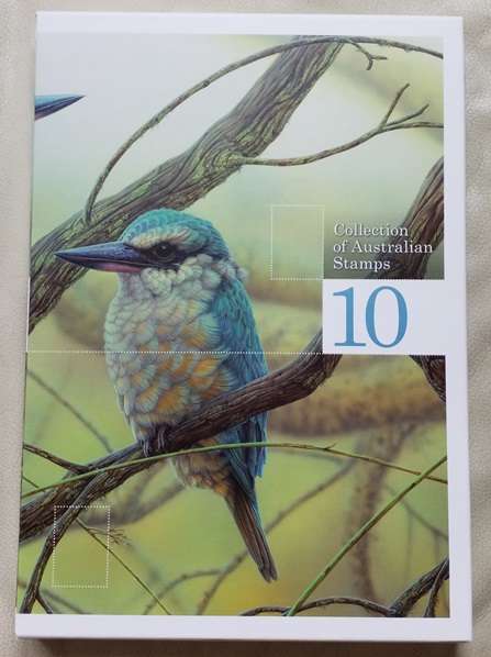Australien Marken Jahresset der Post im Buch 2010
