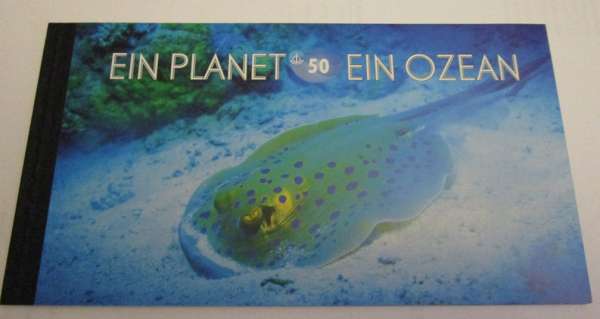 UNO Wien Markenheft Nr. - Ein Planet ein Ozean 2010 gestempelt