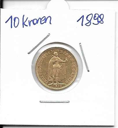 10 Korona 1898 KB Franz Joseph I Gold