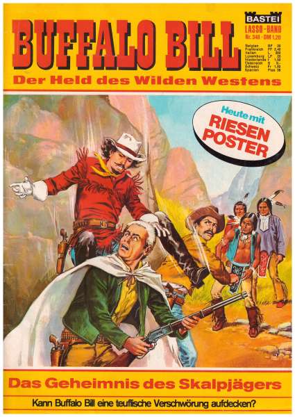 Buffalo Bill Nr.348 Das Geheimnis des Skalpjägers
