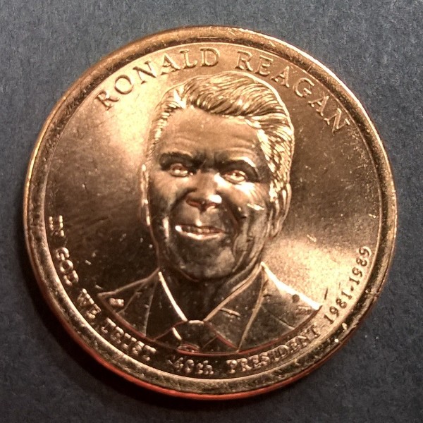 USA 1 Dollar 2016 P Ronald Reagan (40)