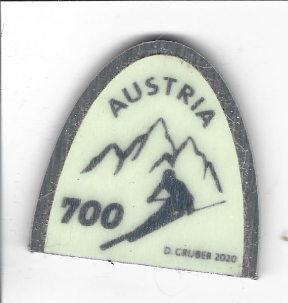 ANK 3577 Skispitze Metal 700 Postfrisch **