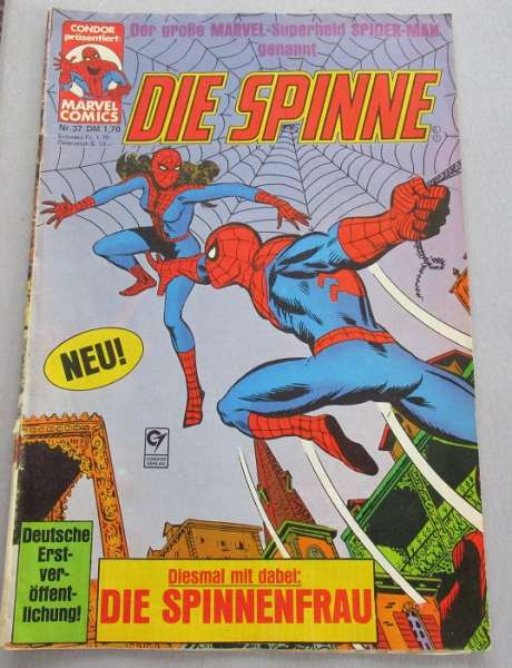 Die Spinne Spider Man Condor Marvel Comics Nr.37