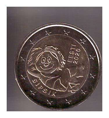 2 Euro Estland 2026 Sipsik