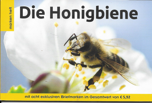 Die Honigbiene Markenheft mit 8 Marken