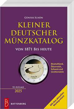 KLEINER DEUTSCHER MÜNZKATALOG VON 1871 BIS HEUTE, 55. AUFLAGE 2025