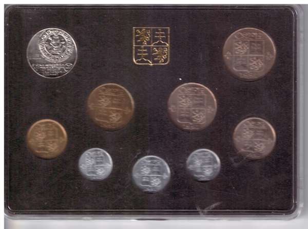 Tschechoslowakei KMS 1991 UNC