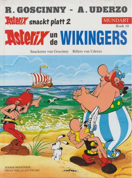 Hardcover Asterix Mundart : Buch 10 Asterix un de Wikingers Buch