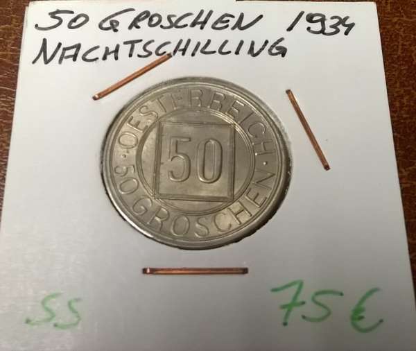 50 Groschen 1934