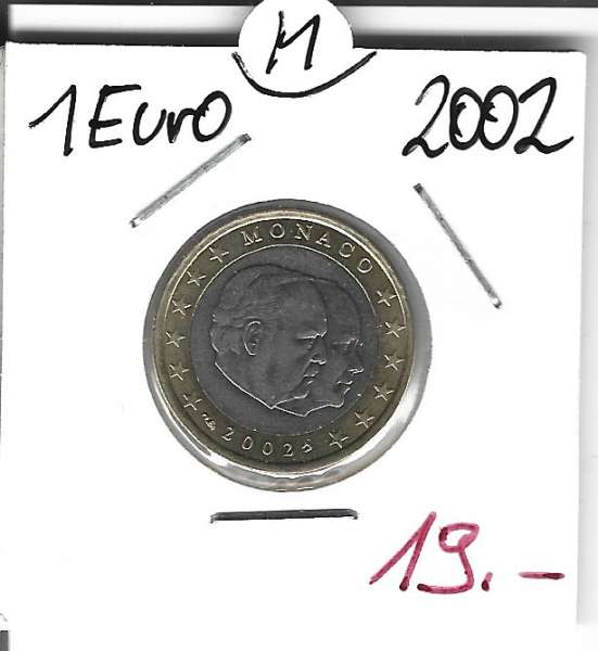 1 Euro Monaco 2002 Rainer III