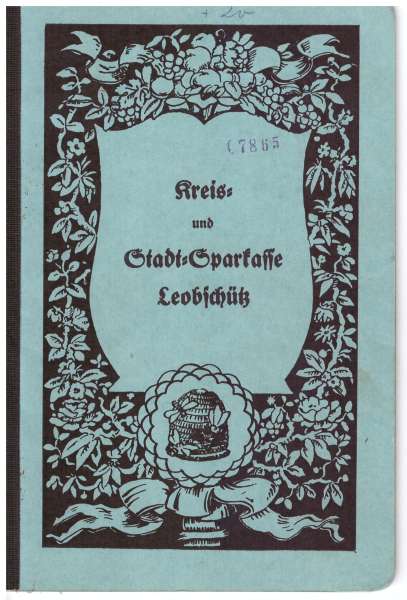 Sparbuch Kreis und Stadt Sparkasse Leobschütz