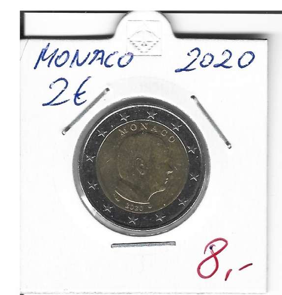 2 Euro Monaco 2020 Albert