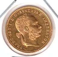 Dukat 1915 Gold Neuprägung Kontermarke Belgrad 1931