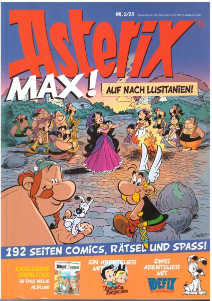 Asterix Max Auf nach Lusitanien Nr. 2/25