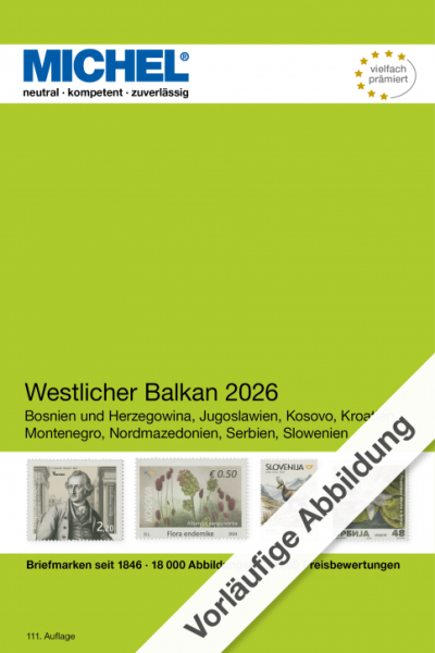 (E 06) MICHEL Europa Westlicher Balkan 2026