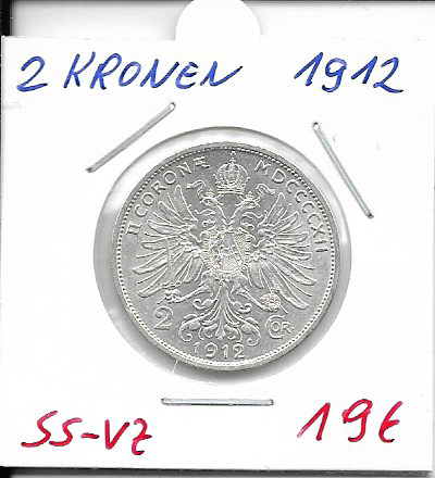 2 Kronen 1912 Franz Joseph I