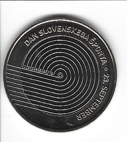 3 Euro Slowenien 2023 Tag des slowenischen Sports