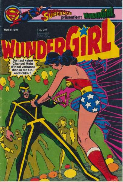 Superman präsentiert Wundergirl Heft 2/1981