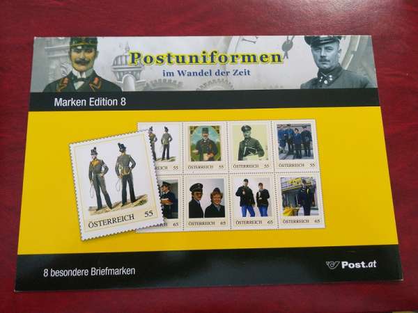 Postuniformen im Wandel der Zeit Marken Edition 8 8.10.2010