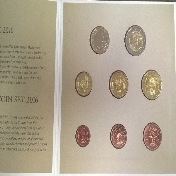 2016 offizieller Kursmünzensatz KMS Mintset