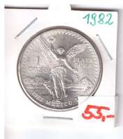 Mexiko 1982 Libertad Silbermünze 1 oz Onza Plata Pura 999 Mexiko 1982 Libertad Silbermünze 1 oz Onza Plata Pura 999