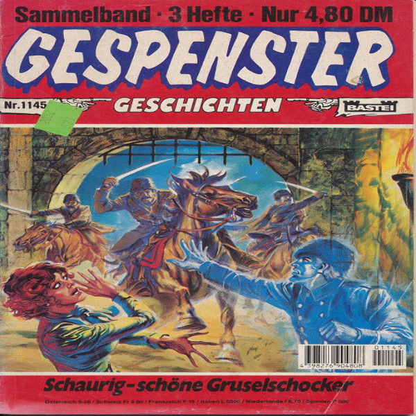 Gespenster Geschichten Nr.1013,1017,1018 Sammelband Nr.1145