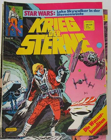 Krieg der Sterne Band 20 Star Wars Luke Skywalker in der Sternenwüste