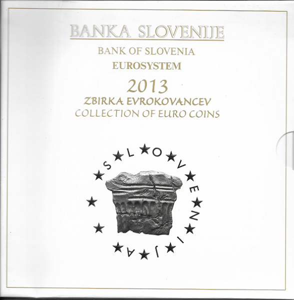 Kursmünzenset Slowenien Blister 2013