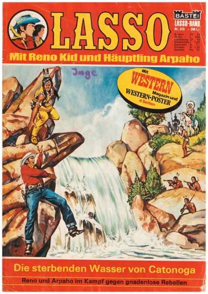 Lasso Nr.315 Die sterbende Wasser von Catonoga