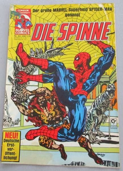 Die Spinne Spider Man Condor Marvel Comics Nr.53