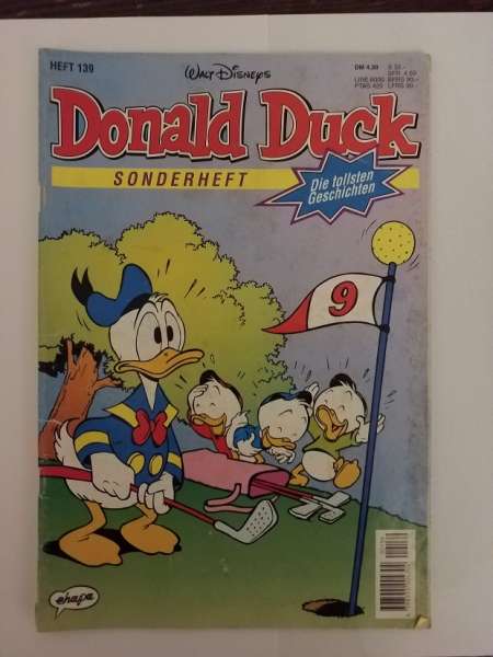 Donald Duck Die tollsten Geschichten von Donald Duck Sonderheft Nr.139