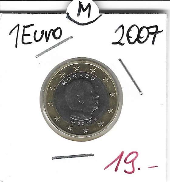 1 Euro Monaco 2007 Albert