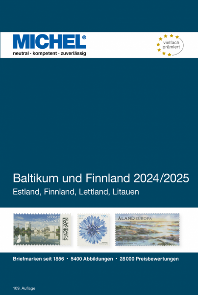 (E 11) MICHEL BALTIKUM UND FINNLAND-KATALOG 2024/2025