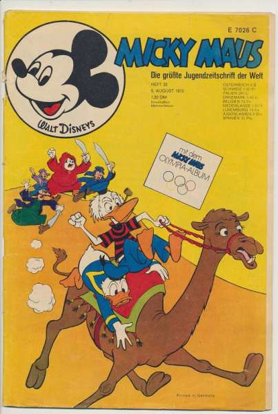 Micky Maus Nr. 32/1972