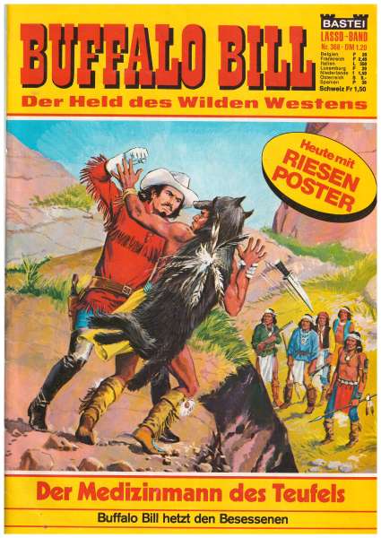 Buffalo Bill Nr.368 Der Medizinmann des Teufels