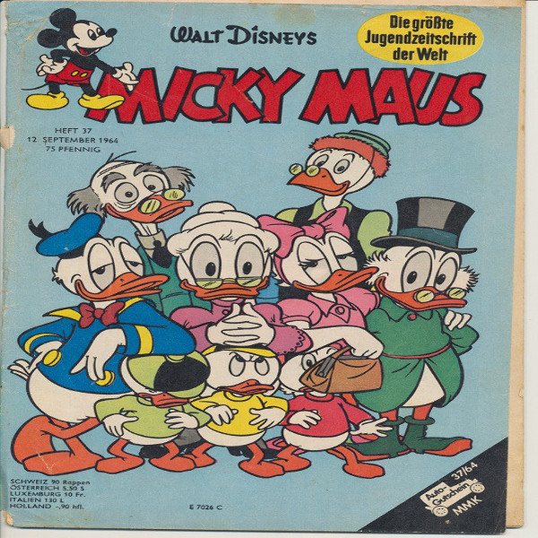 Micky Maus Nr. 37 /1964