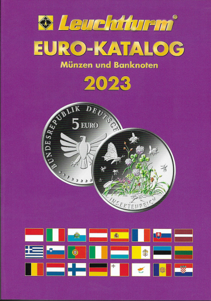 Leuchtturm Euro-Münzen und Banknoten Katalog 2023 20 Auflage
